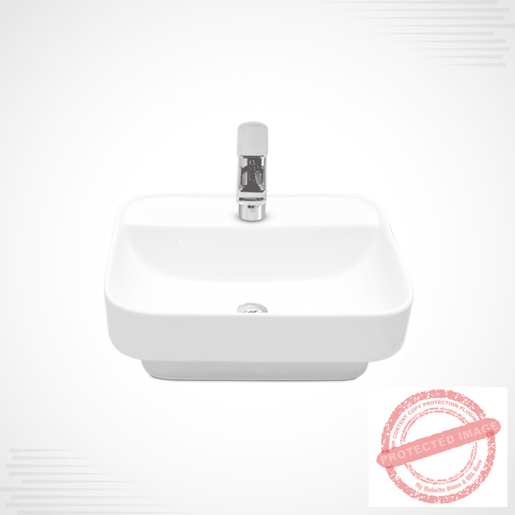 Vanity 1002 by Dell Sanitary Ware – Elegant Ceramic Basin for Contemporary Bathrooms