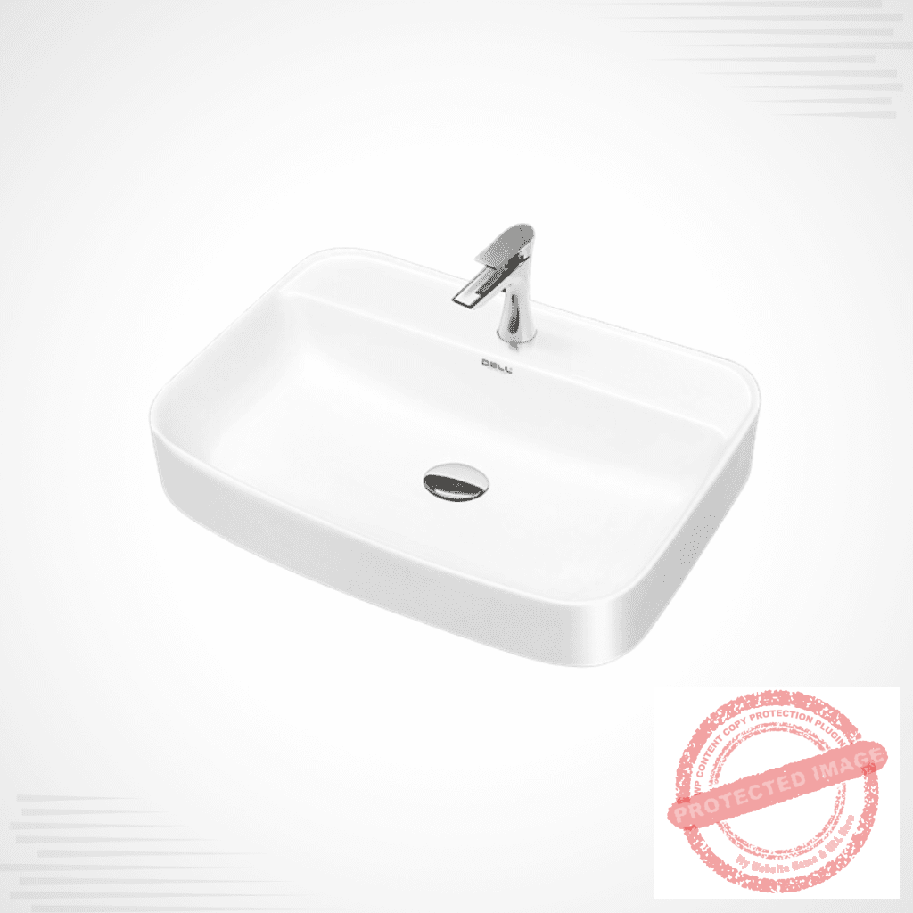 Classic Counter Top – Elegant Ceramic Vanity Top by Dell Sanitary Ware​