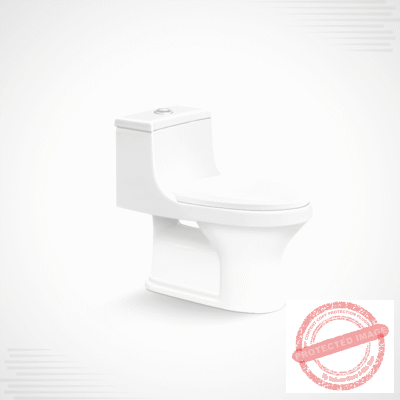 Dell 2 Commode – Classic Ceramic Toilet