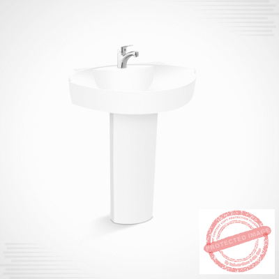 Dell 4 Basin & Pedestal