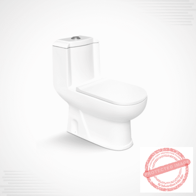 Dell 4 Commode – Contemporary Ceramic Toilet