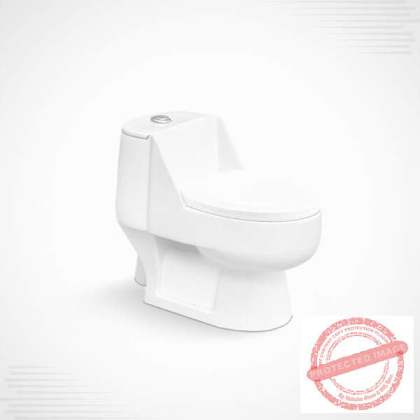 Dell Plus Commode – Premium Ceramic Toilet by Dell Sanitary Ware