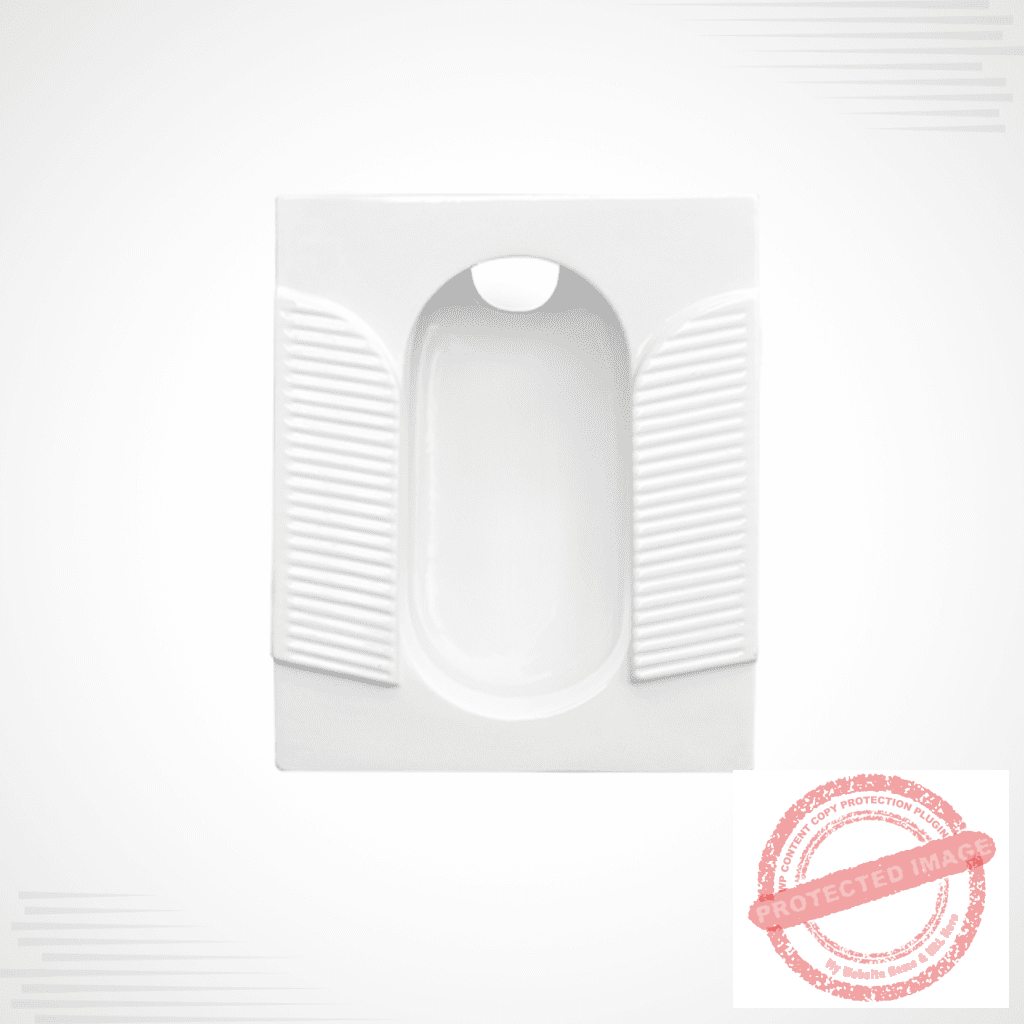 Orissa 1002 Ceramic Squatting Pan by Dell Sanitary Ware – Modern Design for Contemporary Bathrooms