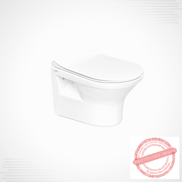 WH 01 Commode – Contemporary Ceramic Toilet by Dell Sanitary Ware