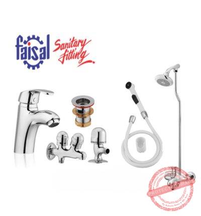 Complete Project Lever Bath Set – Premium Bathroom Collection by Faisal Sanitary Fittings