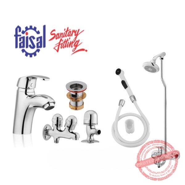 Complete Project Lever Bath Set – Premium Bathroom Collection by Faisal Sanitary Fittings