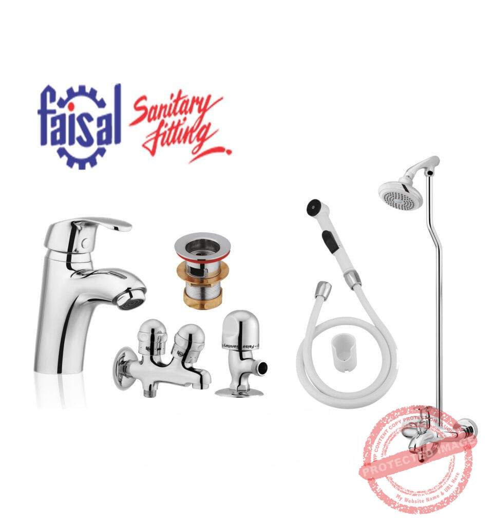 Complete Project Lever Bath Set – Premium Bathroom Collection by Faisal Sanitary Fittings