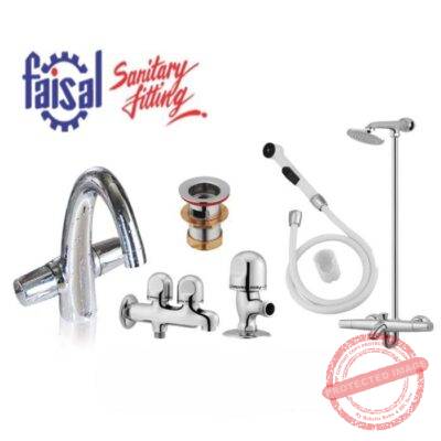 Complete Falcon Series Quarter Round Bathroom Shower Set
