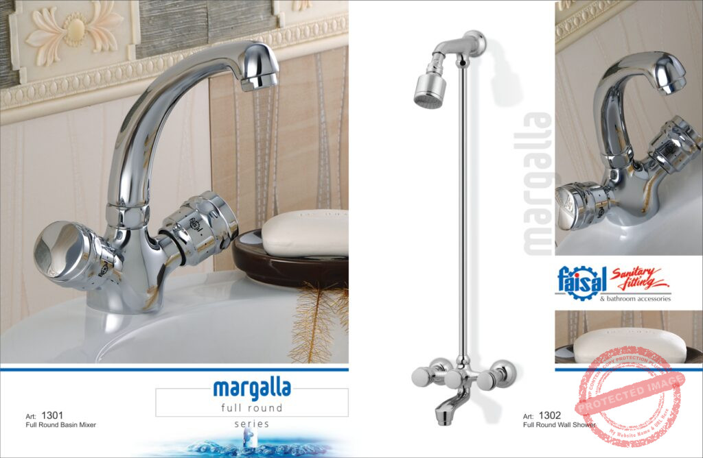 Complete Margalla Series Full Round Bath Set – All-in-One Bathroom Essentials