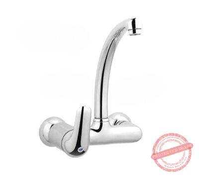 Ravi Single Lever Kitchen Sink Mixer – Model 1600 | Wall-Mounted Brass Faucet by Faisal Sanitary Fittings