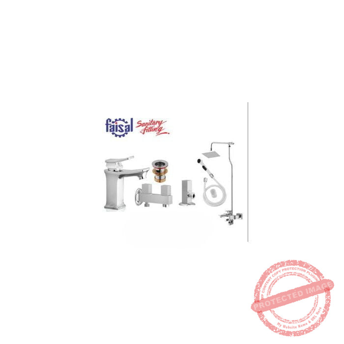 Complete Carrera Series Single Lever Bath Set – Modern & Practical