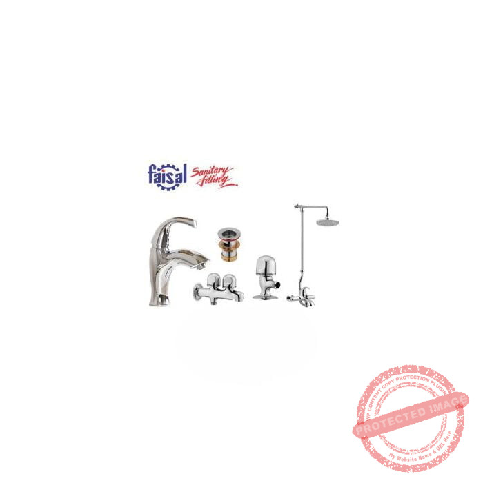 Complete Artic Series Single Lever Bath Set – Elegant & Functional for Every Bathroom