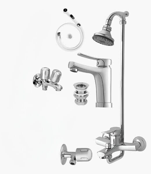Complete REMIX SET Bathroom Sanitary Fittings Set