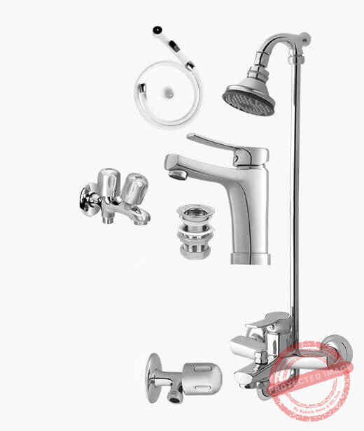 Complete REMIX SET Bathroom Sanitary Fittings Set