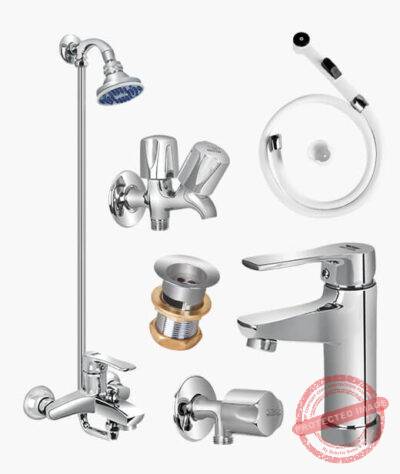 Complete ARCO SET Bathroom Sanitary Fittings