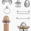 ASTER Complete Bathroom Accessory Set