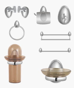 ASTER Complete Bathroom Accessory Set