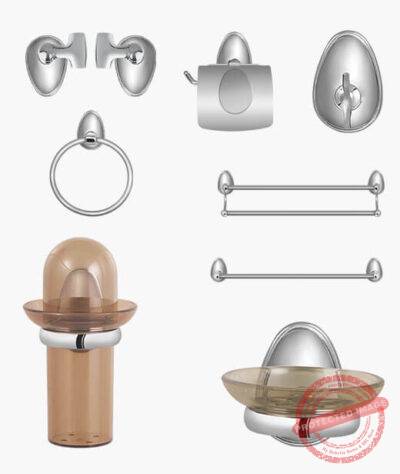 ASTER Complete Bathroom Accessory Set