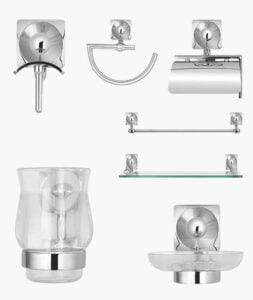 BRONCO Complete Bathroom Accessory