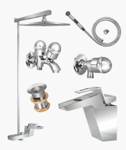Complete CASPIAN SET Bathroom Sanitary Fittings