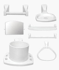 CLASSIC Complete Bathroom Accessory Set