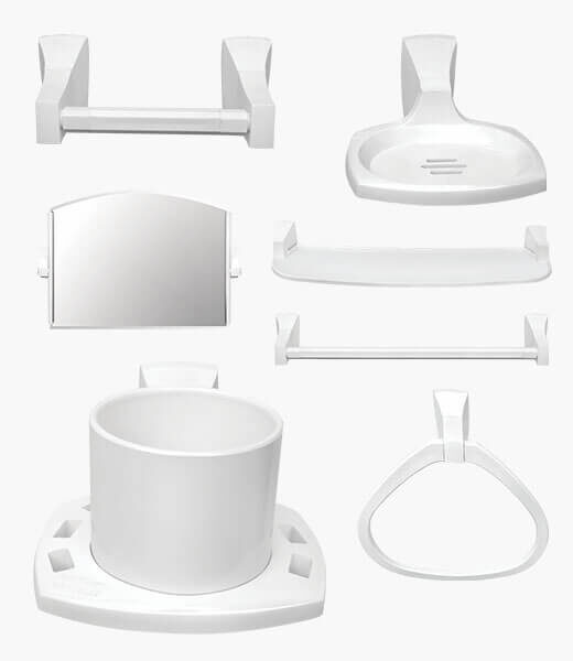 CLASSIC Complete Bathroom Accessory Set