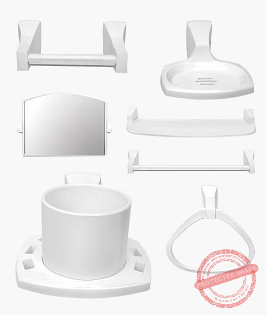 CLASSIC Complete Bathroom Accessory Set