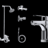 Complete Echo Tech Lever SET Bathroom Sanitary Fittings Set