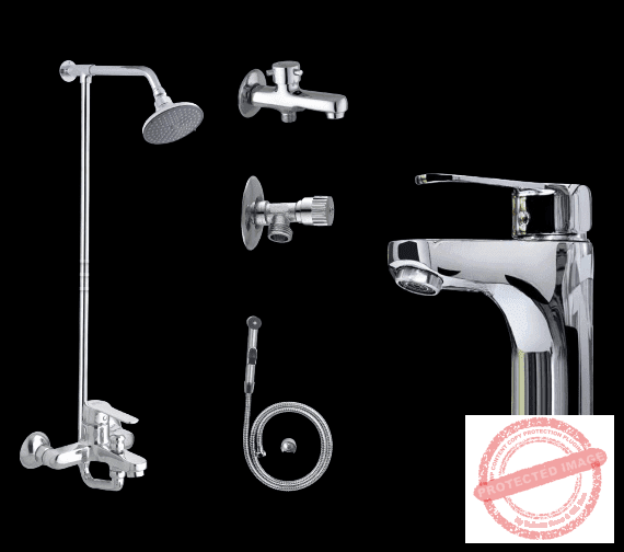 Complete Echo Tech Lever SET Bathroom Sanitary Fittings Set