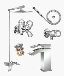 Complete EMERALD SET Bathroom Sanitary Fittings