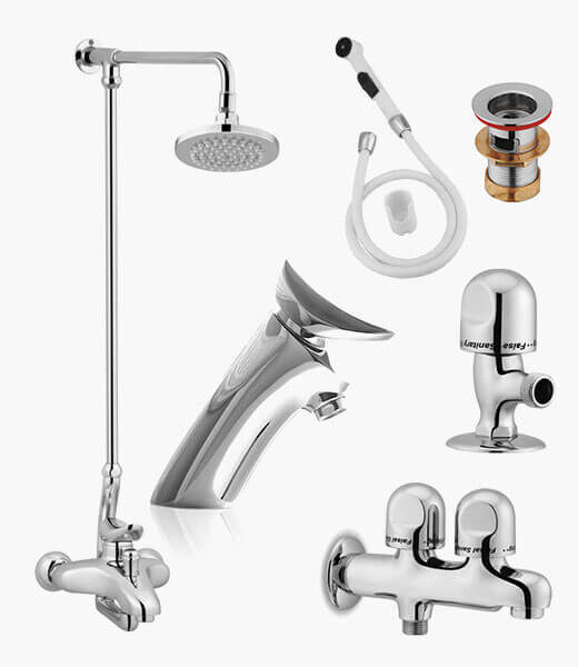 Excel Single Lever Bath Set