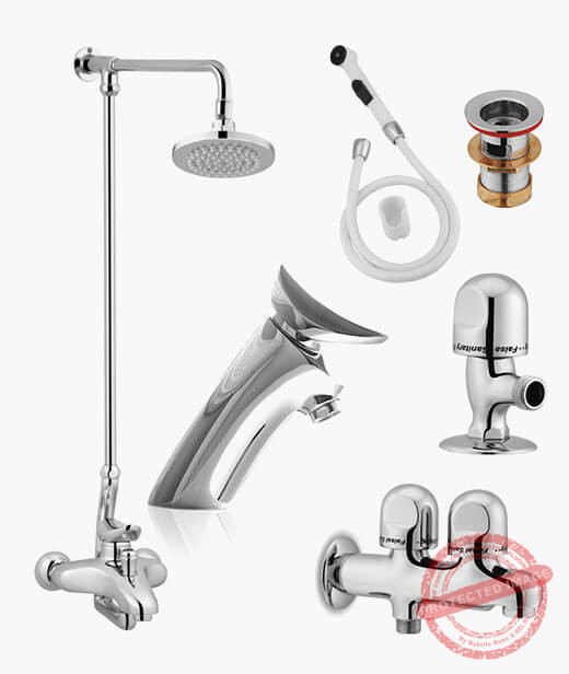 Excel Single Lever Bath Set