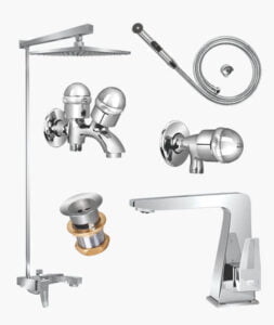 Complete FAB SET Bathroom Sanitary Fittings