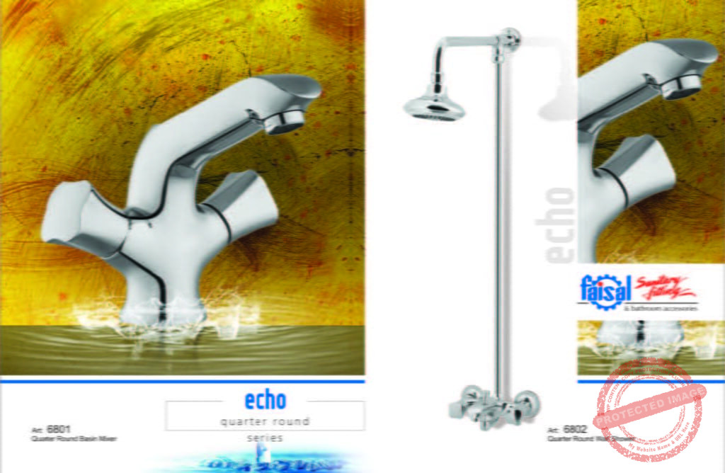 Echo Series Full Round Bath Set