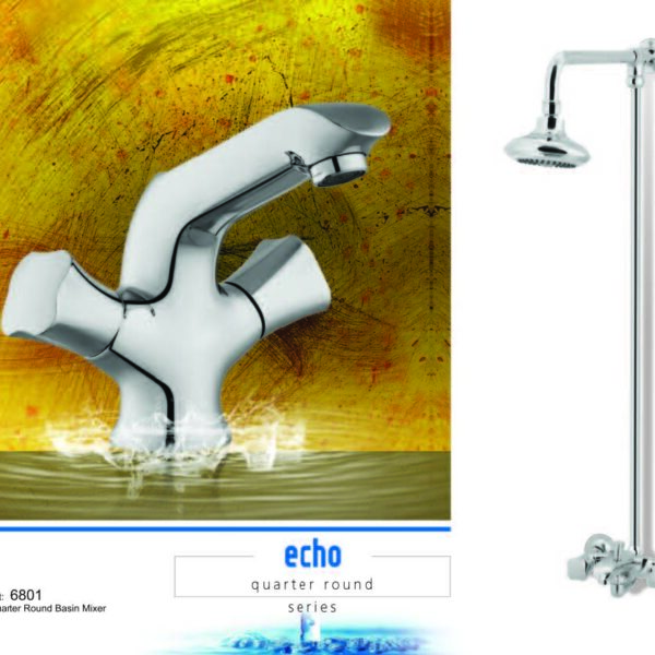 Echo Series Full Round Bath Set