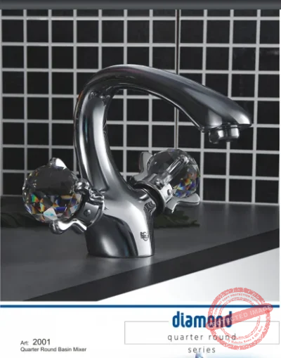 Complete Diamond Series Single Lever Bath Set – Elegant & Durable