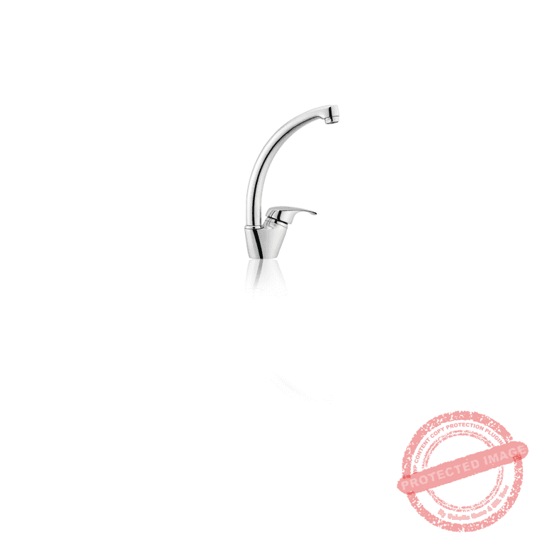 Gemini Bowl Sink Mixer - Wall Mounted, Single Lever Control