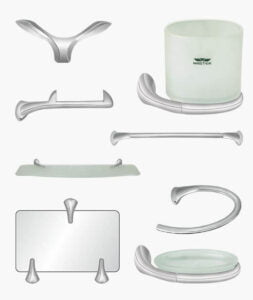 MAJESTIC Complete Bathroom Accessory Set