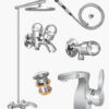 Complete OASIS SET Bathroom Sanitary Fittings