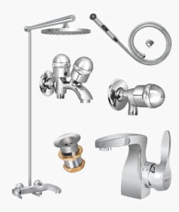 Complete OASIS SET Bathroom Sanitary Fittings