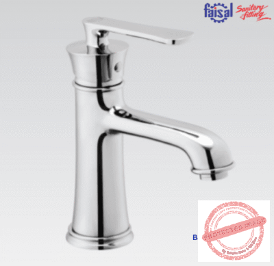 Pride Basin Mixer – Model 7507 | Brass Elegance with 10-Year Durability by Faisal Sanitary Fittings