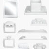 PRISM Complete Bathroom Accessory Set