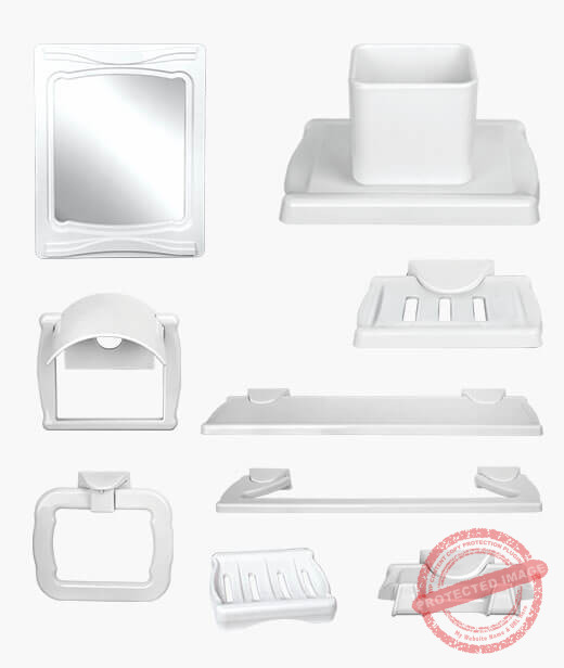 PRISM Complete Bathroom Accessory Set