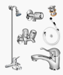 Complete Solo SET Bathroom Sanitary Fittings