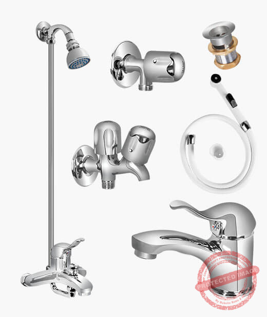 Complete Solo SET Bathroom Sanitary Fittings