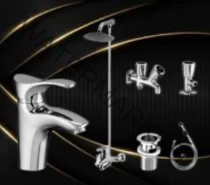 Complete Single Lever REMAX Bathroom Shower Set SET