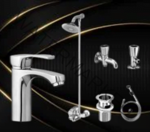 Complete Single Lever Sarina Bathroom Shower Set