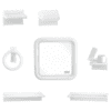 COMMON Complete Bathroom Accessory Set Code 2000