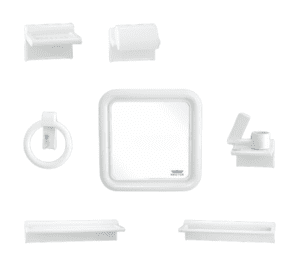 COMMON Complete Bathroom Accessory Set Code 2000