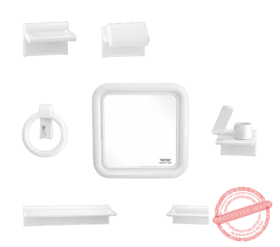 COMMON Complete Bathroom Accessory Set Code 2000